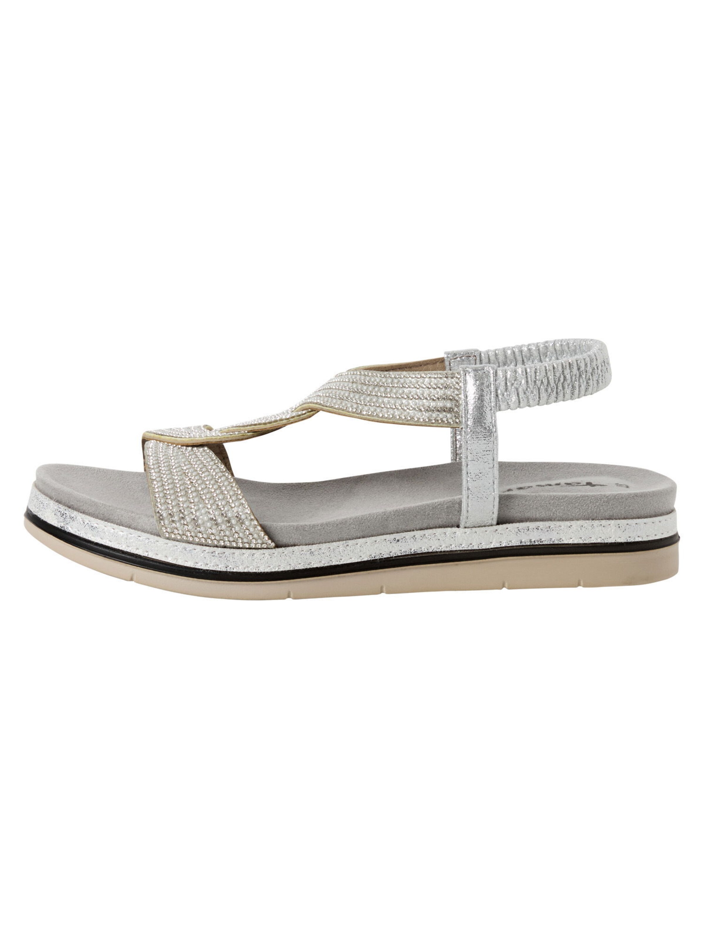 Tamaris Sandaal in Zilver