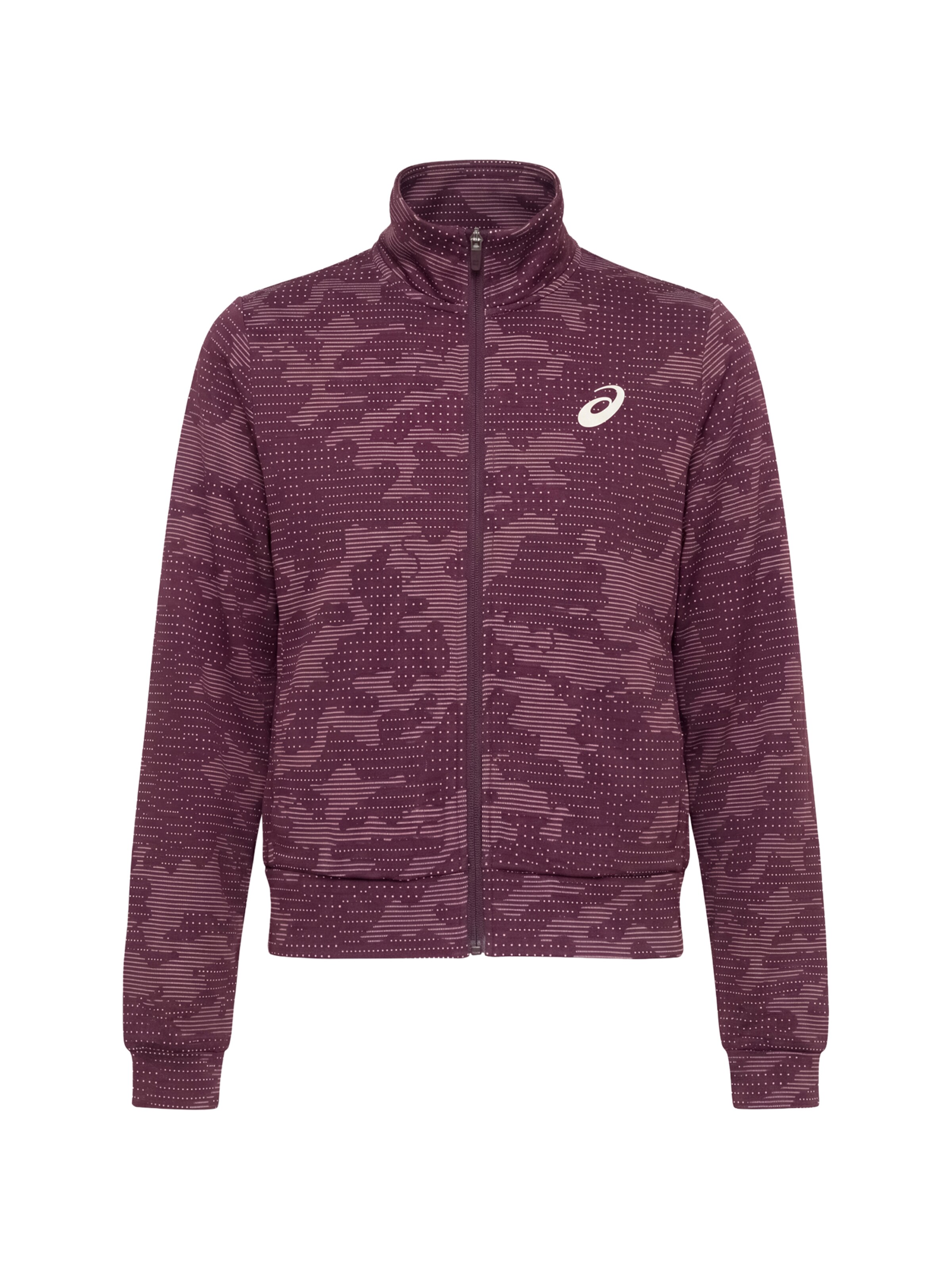 Giacca sportiva 'MATCH' in XS ASICS di colore malva / ciclamino / bianco, Visualizzazione prodotti