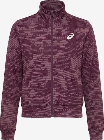 ASICS Urheilutakki 'MATCH' värissä lila: etupuoli