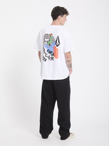Volcom T-Shirt 'Sk8 Break' in Weiß