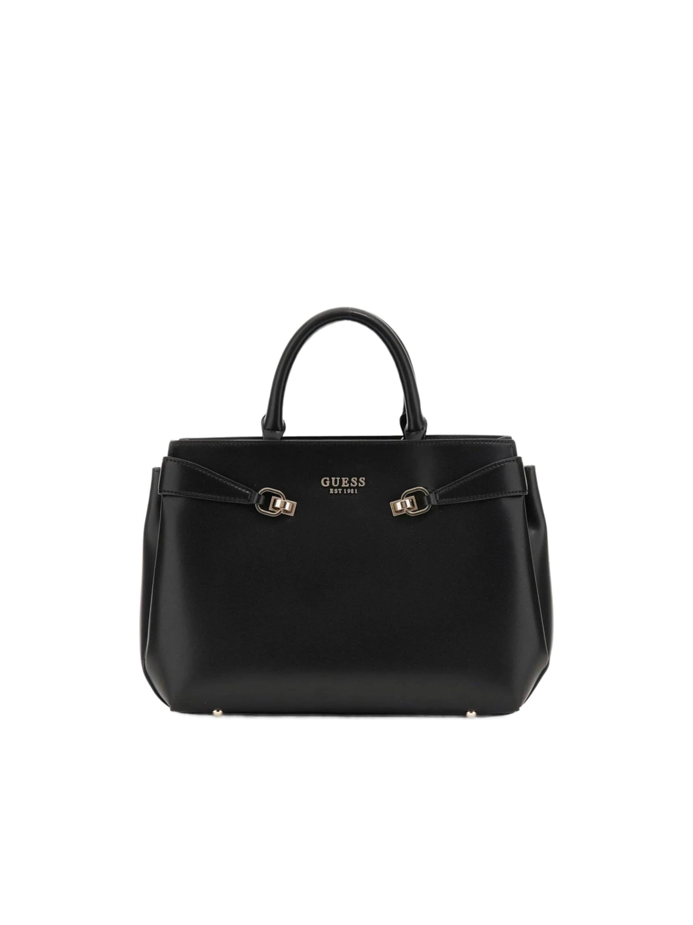 GUESS Crossbody bag 'Guess Sac Bandoulière Lorelei Girlfriend S Black' in Black: front