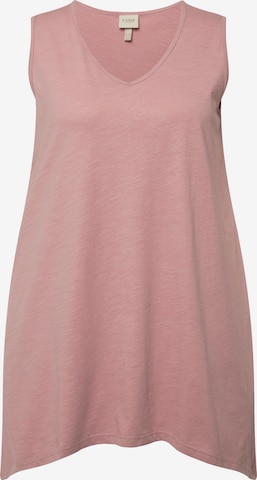 Ulla Popken Shirt in Pink: Vorderseite