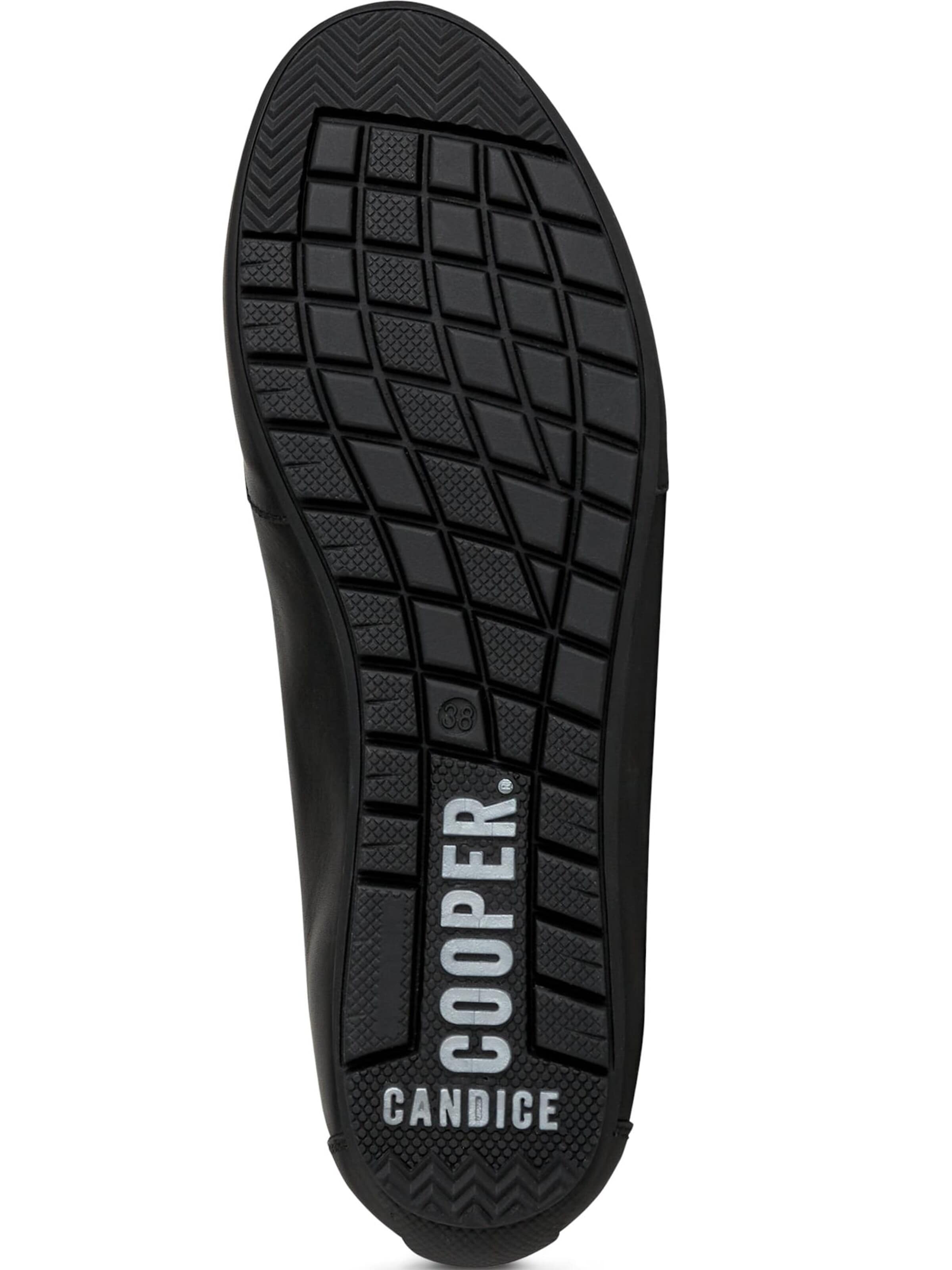 Candice Cooper Sneakers hoog 'MID' in Zwart