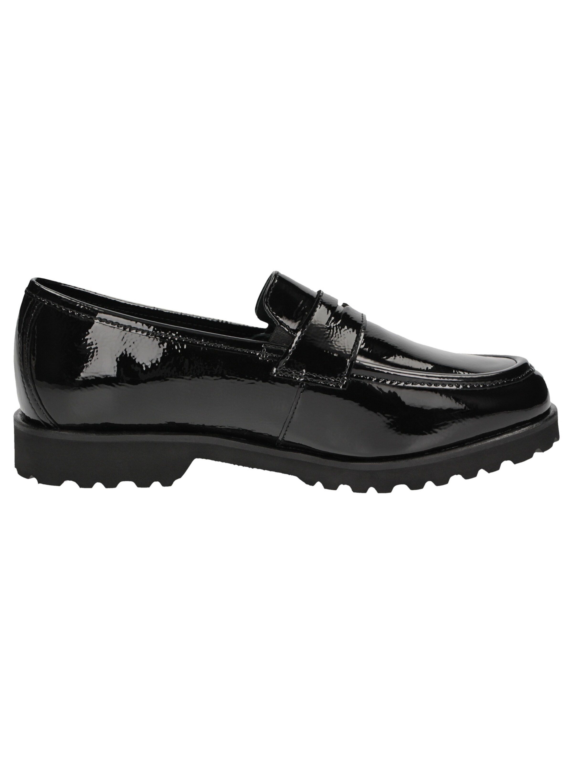 SIOUX Slipper in Schwarz