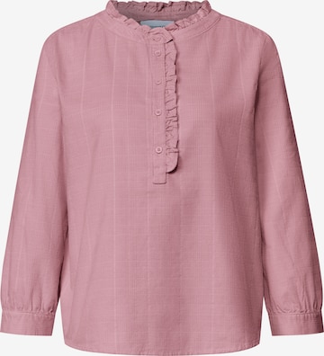 Chemisier STREET ONE en rose : devant