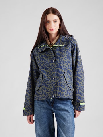 No. 1 Como Between-Season Jacket 'QUINN' in Green: front