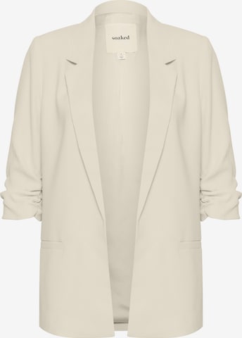 SOAKED IN LUXURY Marynarka w kolorze beżowy: przód