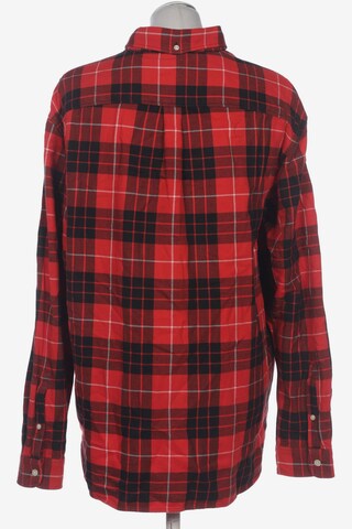 Lacoste LIVE Button Up Shirt in M in Red