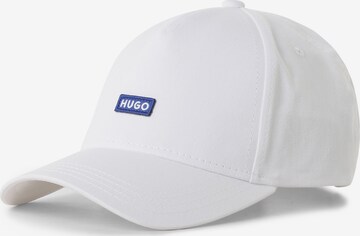 HUGO Cap ' Jinko ' in White: front