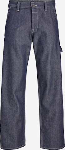 JACK & JONES Regular Jeans 'Eddie Carpenter' in Blauw: voorkant