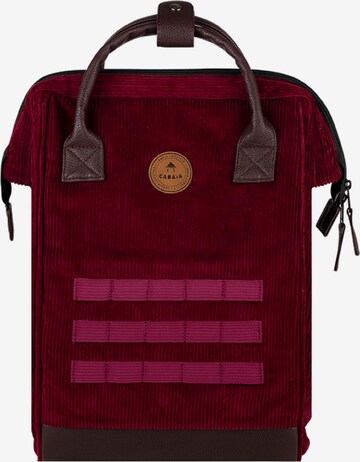 Cabaia Backpack in Red: front