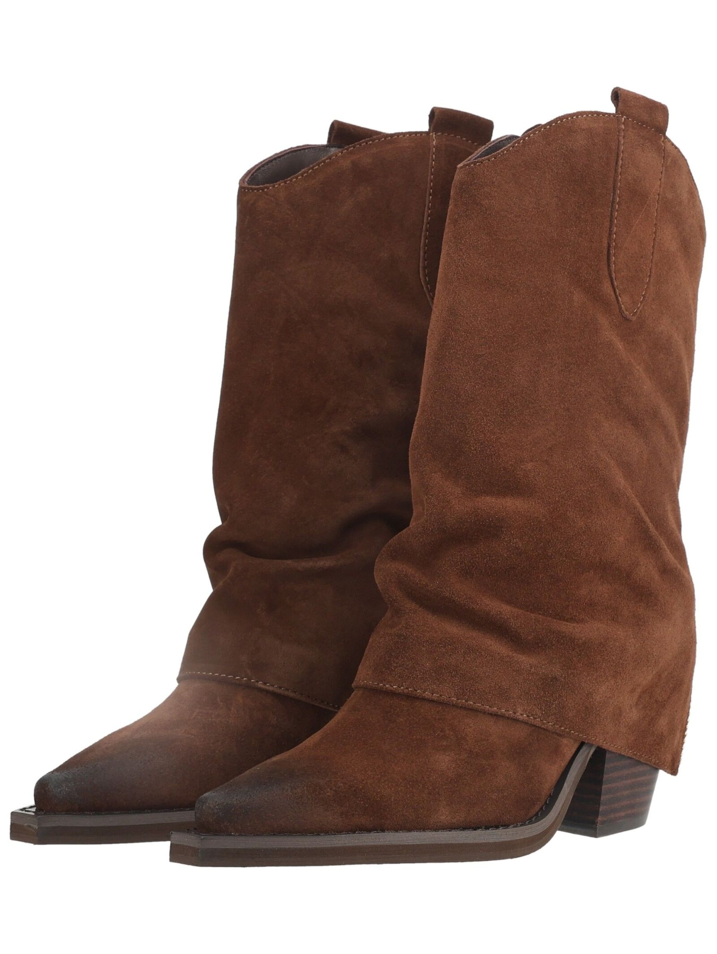 Bottes de cowboy Alma En Pena en beige