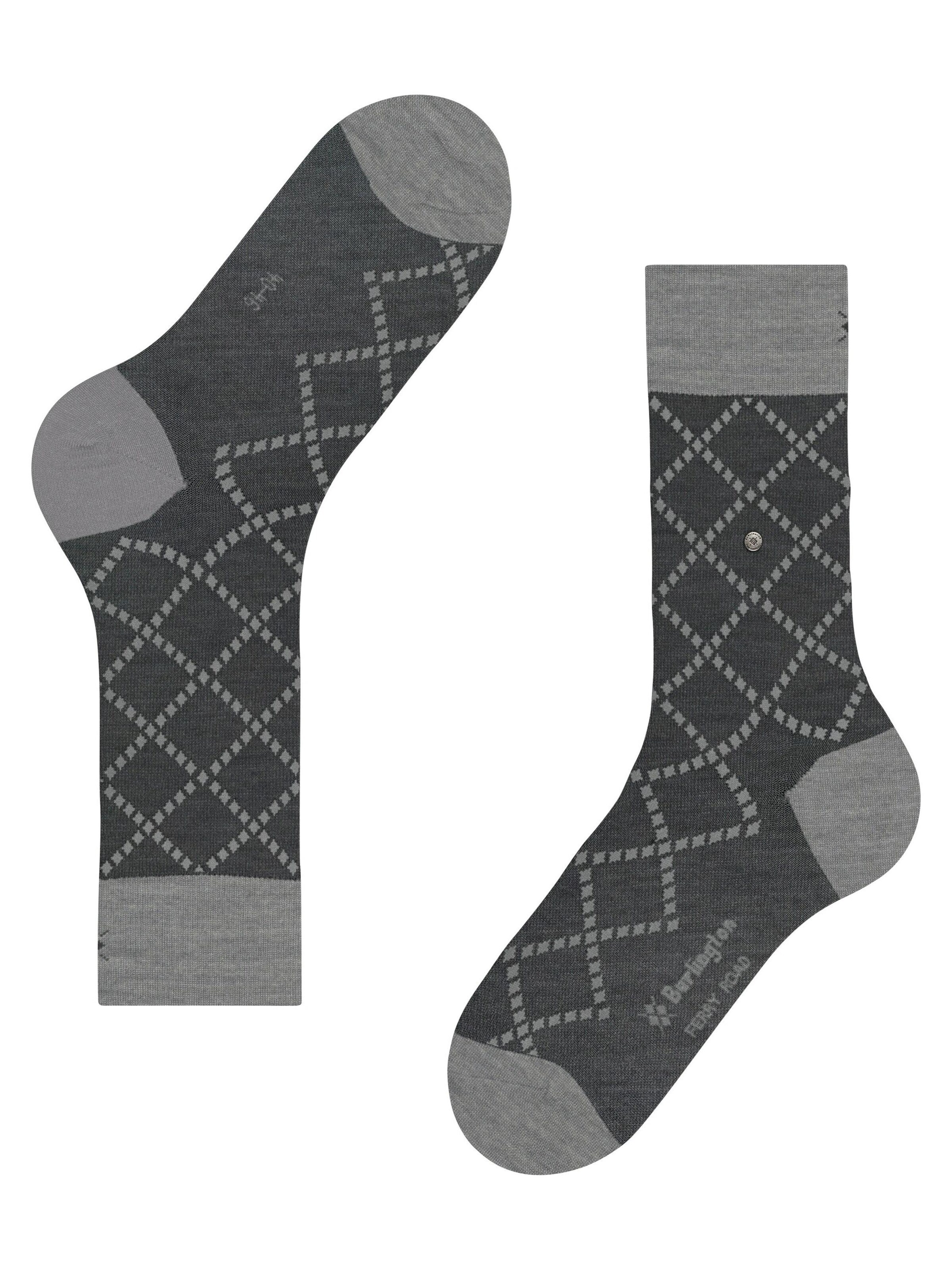 BURLINGTON Socks 'Ferry Road' in Grey