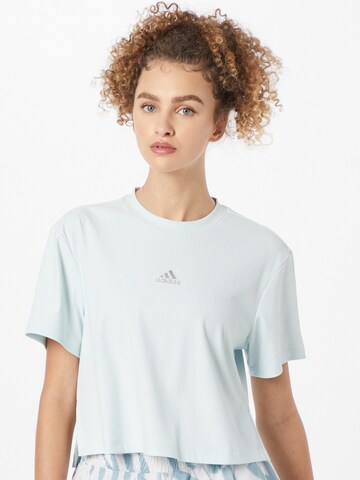 ADIDAS SPORTSWEAR Performance Shirt in Blue: front