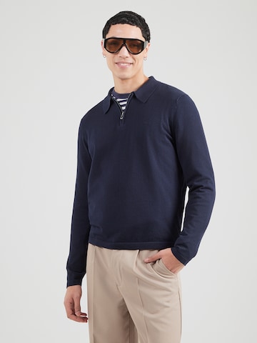 Pullover 'Superflex' di FYNCH-HATTON in blu: frontale