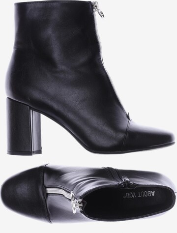 ABOUT YOU Dress Boots in 38 in Black: front