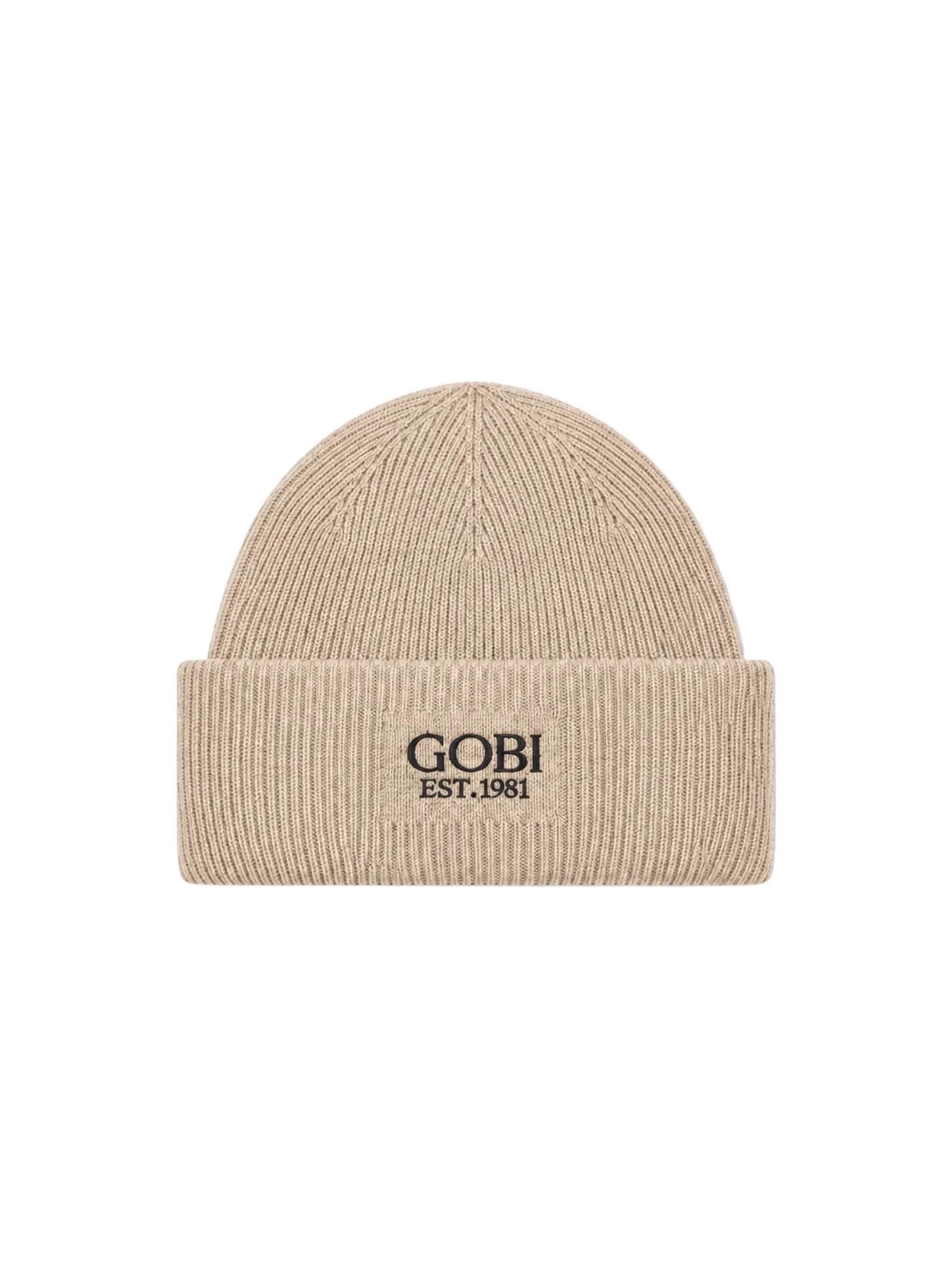 GOBI Cashmere Pipo värissä beige: etupuoli