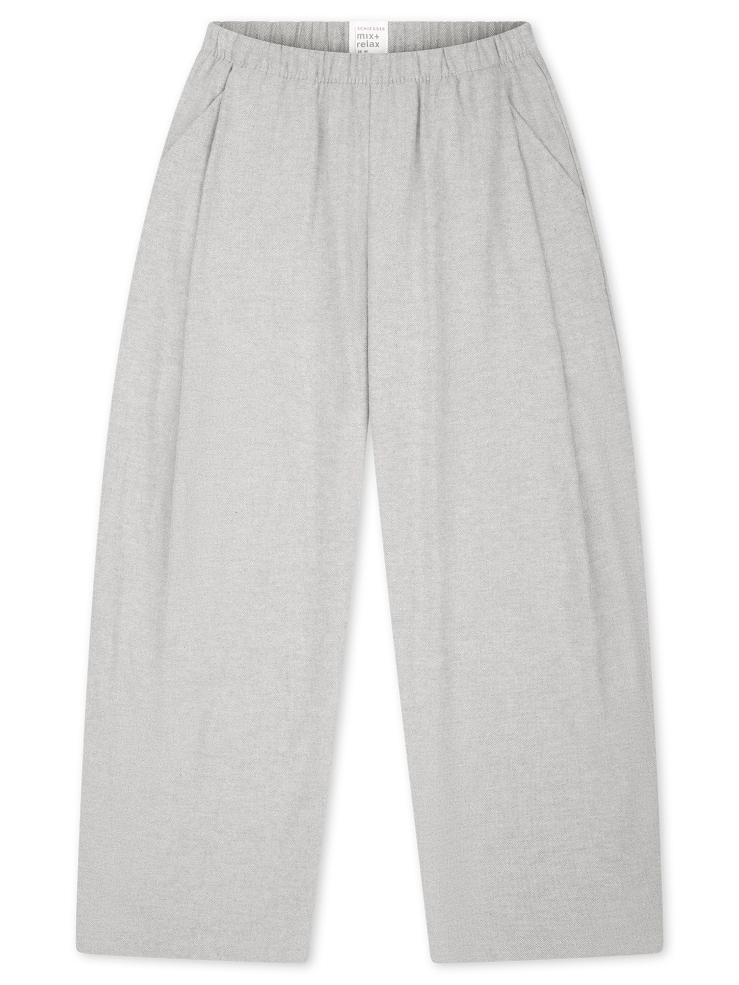 Pantalon de pyjama ' Mix Relax ' SCHIESSER en gris : devant