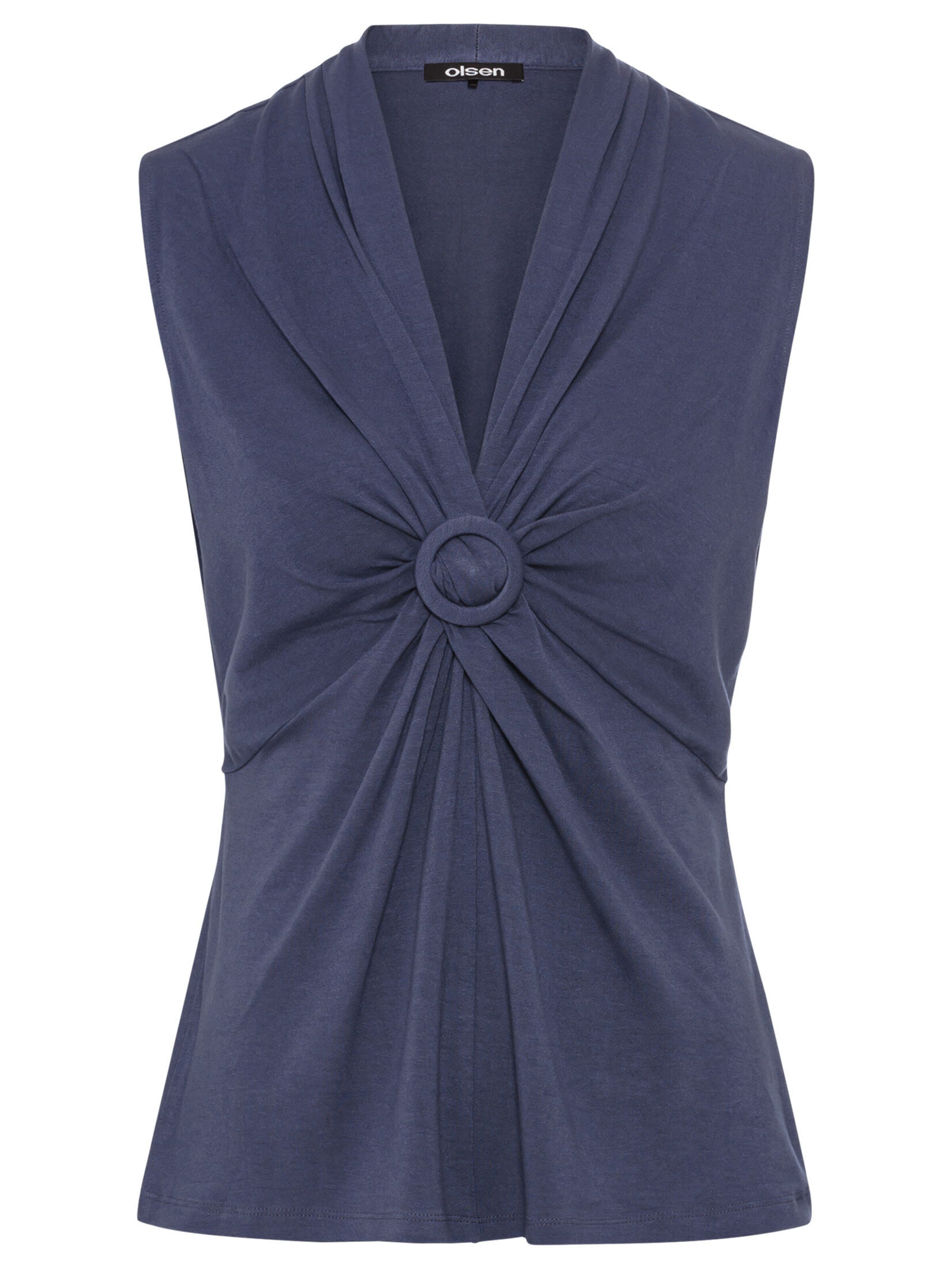 Olsen Top in Blue: front