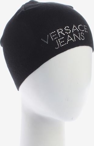 Versace Jeans Mütze S in Schwarz: Vorderseite