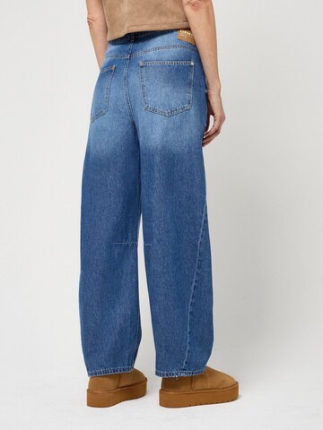 Effilé Jean '94SARINA SEAM' Gang en bleu