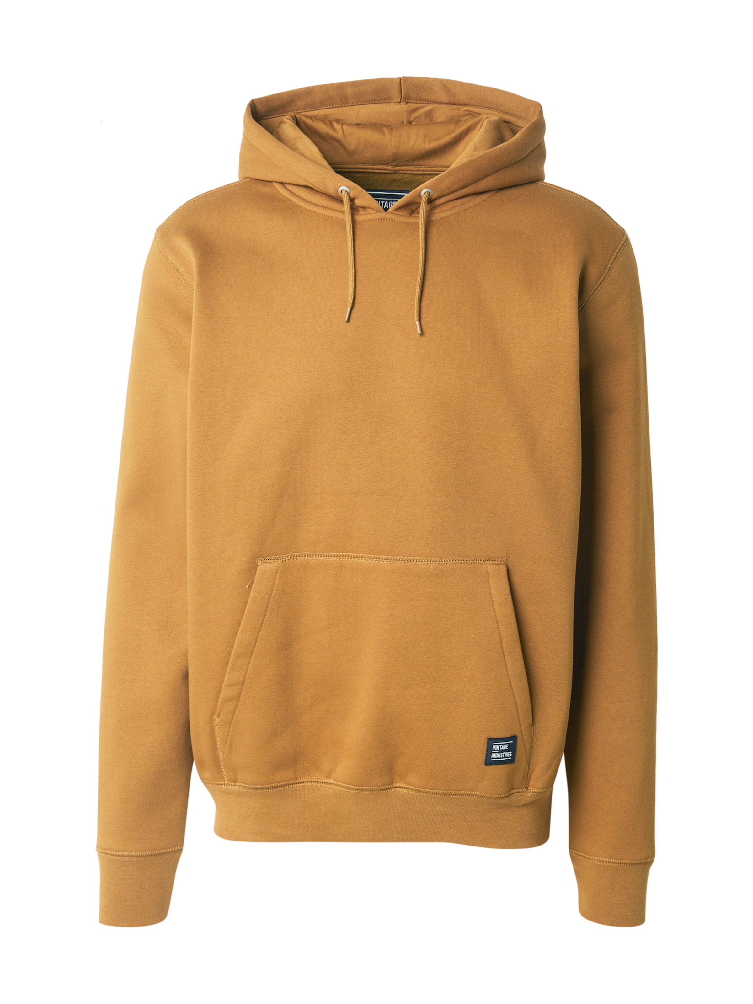 Vintage Industries Sweatshirt in Braun: Vorderseite