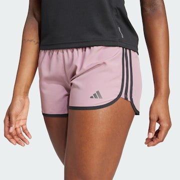 ADIDAS PERFORMANCE Regular Sportshorts 'Marathon 20' in Pink