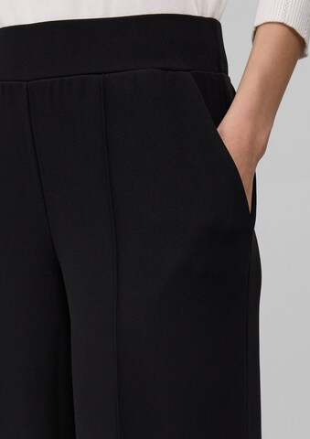 s.Oliver Wide leg Broek in Zwart