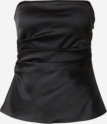 Abercrombie & FitchBluza - crna boja: prednji dio