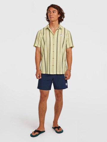 Regular fit Camicia 'O'riginals Jacquard' di O'NEILL in giallo