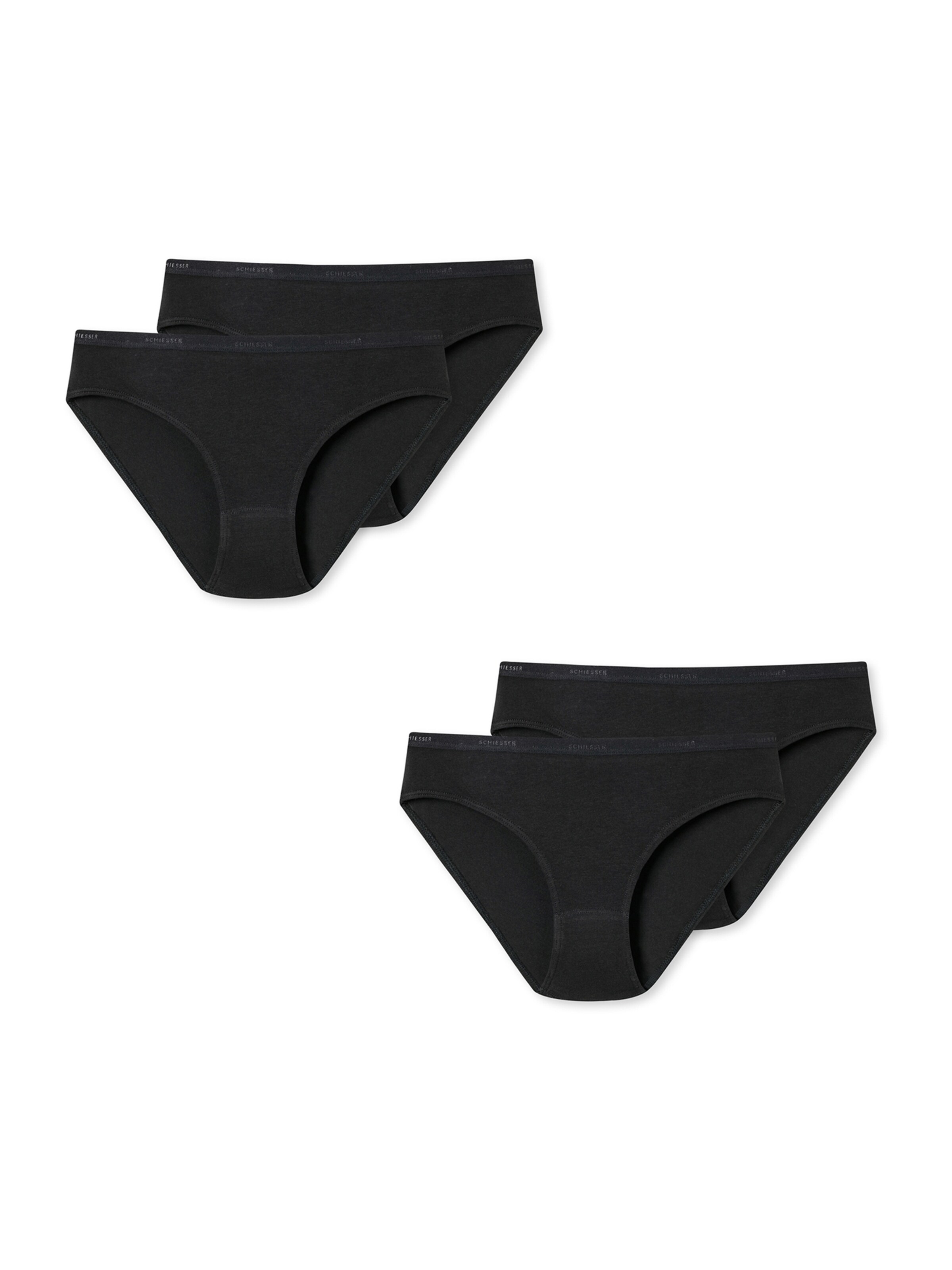 Sous-vêtements SCHIESSER en noir : devant