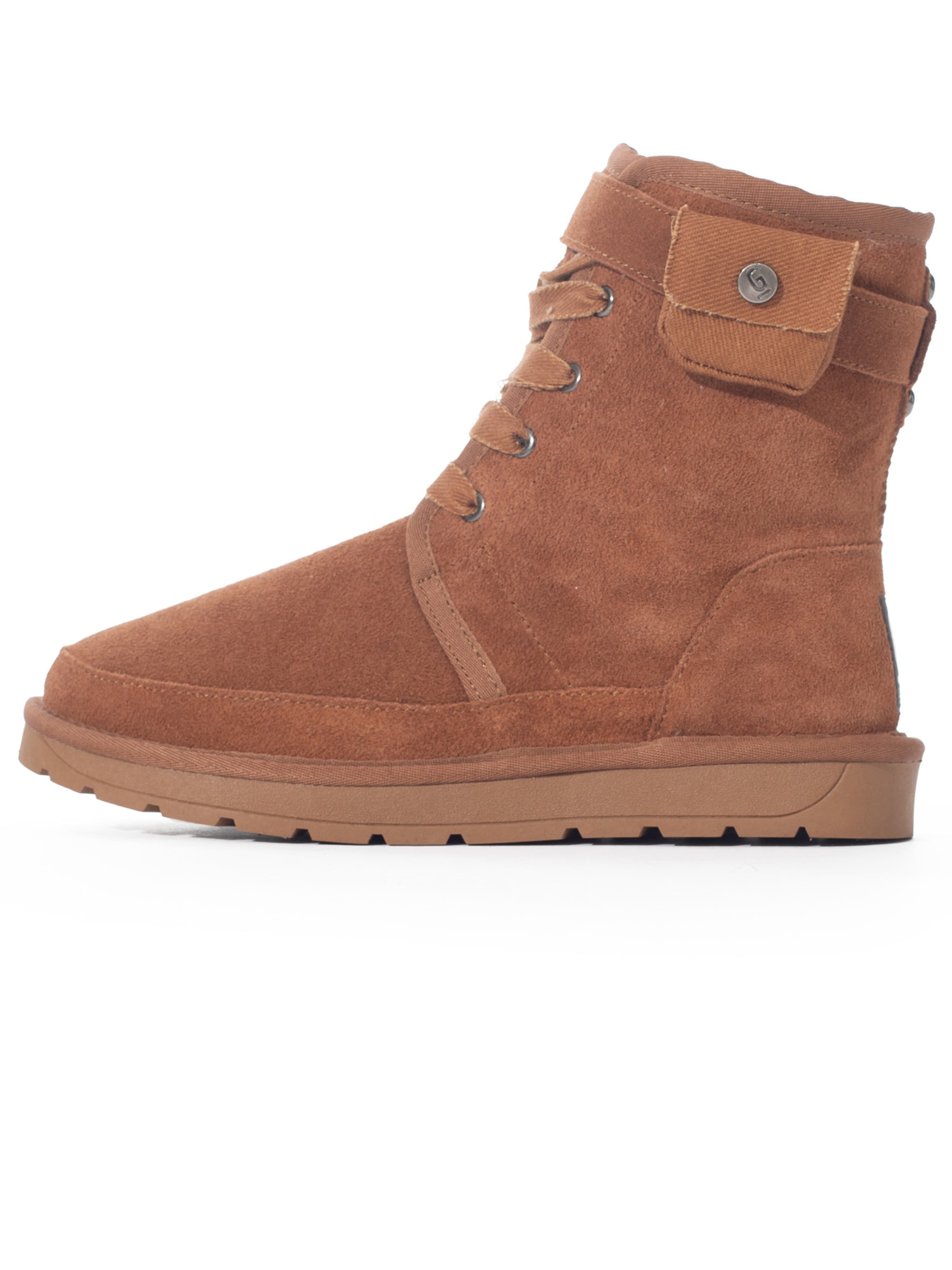 Boots 'Dayana' Gooce en marron : devant