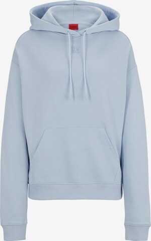 HUGO Sweatshirt 'Delfinia' in Blue: front