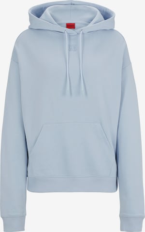 HUGO Sweatshirt 'Delfinia' in Blau: predná strana