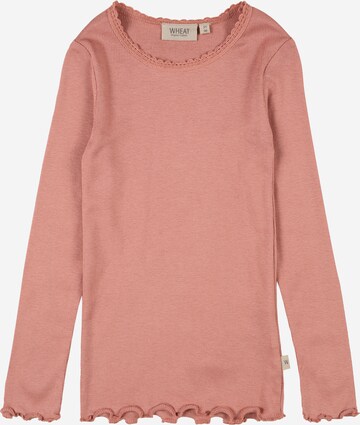 Wheat Shirt in Roze: voorkant