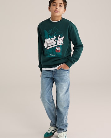 Sweat WE Fashion en vert