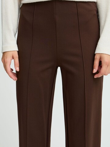 Regular Pantalon à plis ' PARRIN ' b.young en marron
