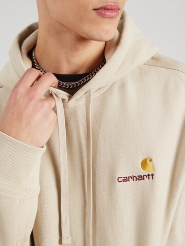 Carhartt WIP - Sudadera 'American Script' en beige