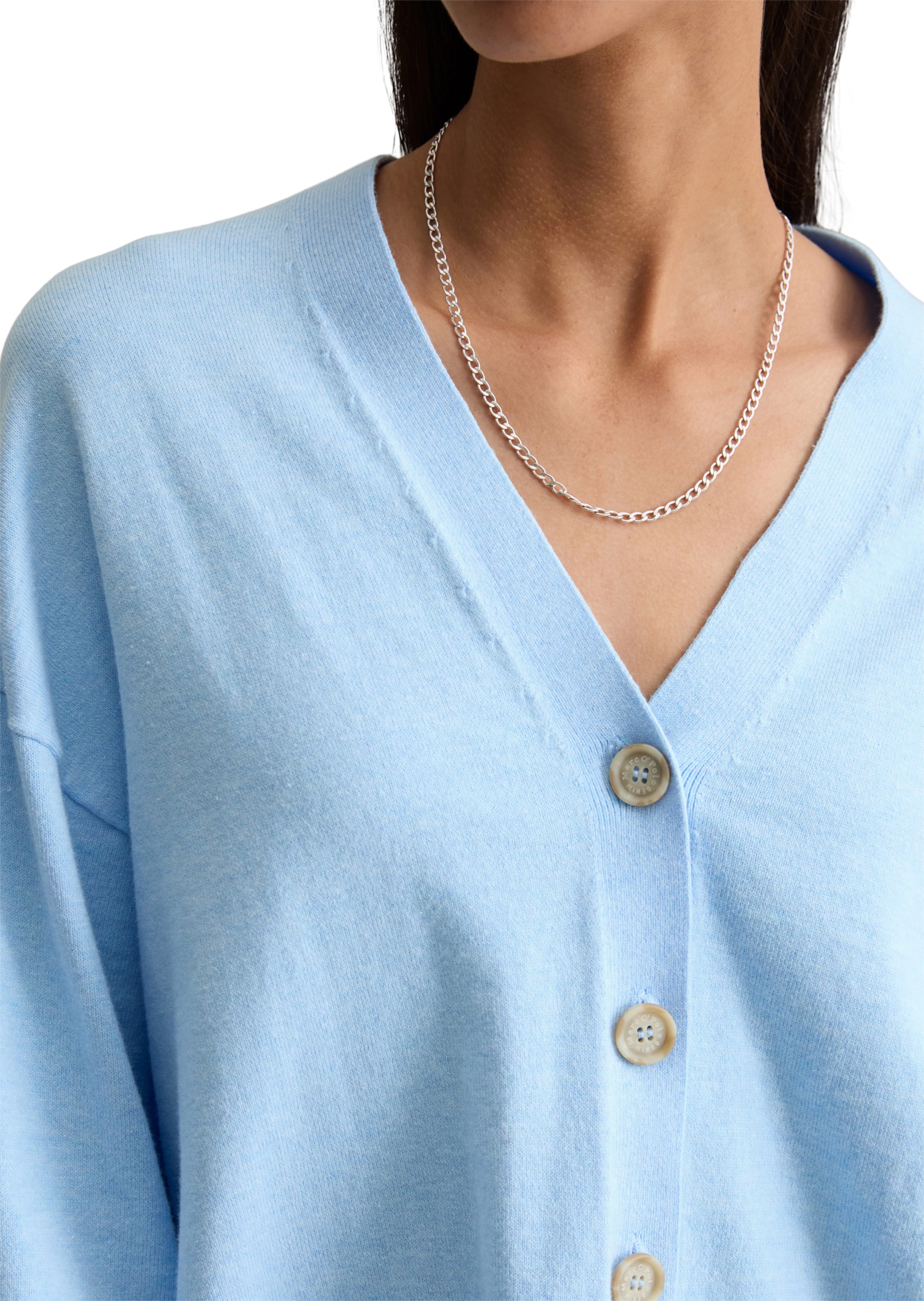 Marc O'Polo DENIM Strickjacke in Blau