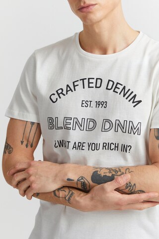 BLEND T-Shirt 'ALBO' in Weiß