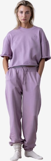 Hey Honey Sports trousers 'Cuff Sweat Pants' in S in Mauve, Item view