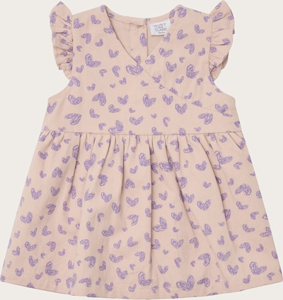 Suknelė 'Katinka' iš Hust & Claire, spalva – kremo / tamsiai violetinė, Prekių apžvalga