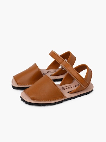 Pisamonas Sandale‌‌‌ in Braun