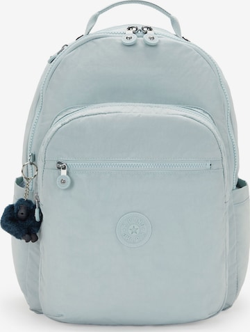Zaino 'Basic Seoul' di KIPLING in blu: frontale
