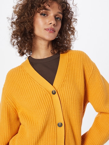 ABOUT YOU Knit cardigan 'Sana' in Yellow