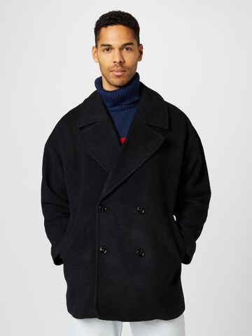 Manteau mi-saison 'Parker' WEEKDAY en noir : devant