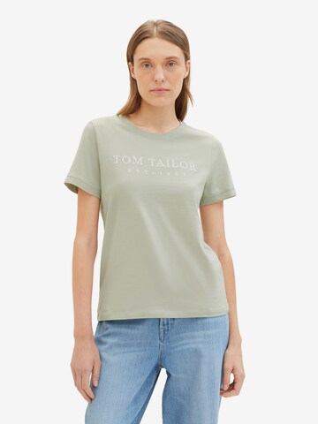 Tricou de la TOM TAILOR pe verde