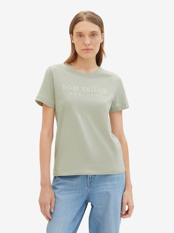 TOM TAILOR Shirt in Green