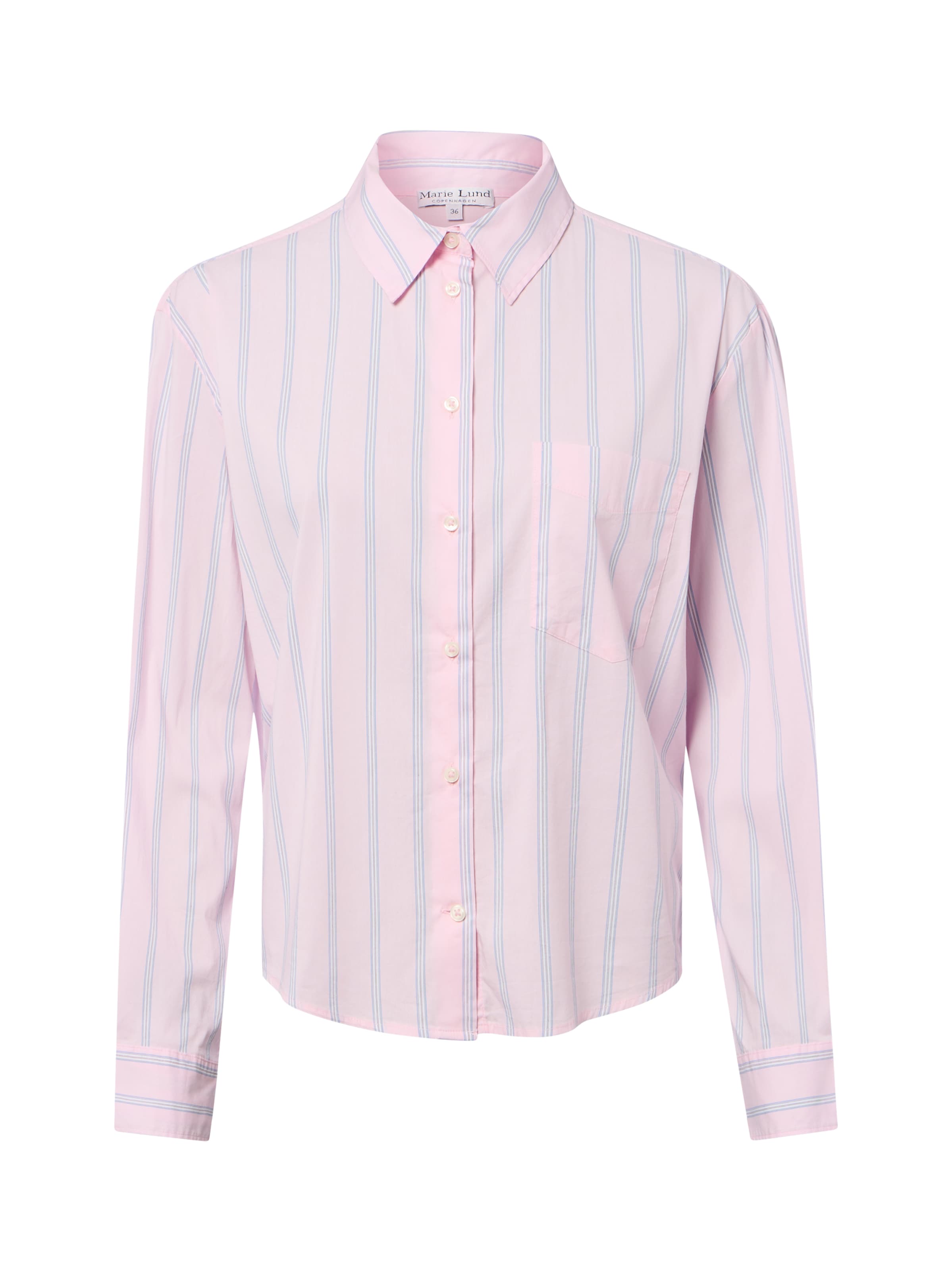 Marie Lund Blouse in Pink: front