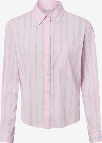 Marie Lund Blouse in Pink: front
